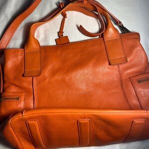 Deep Orange Fossil Handbag